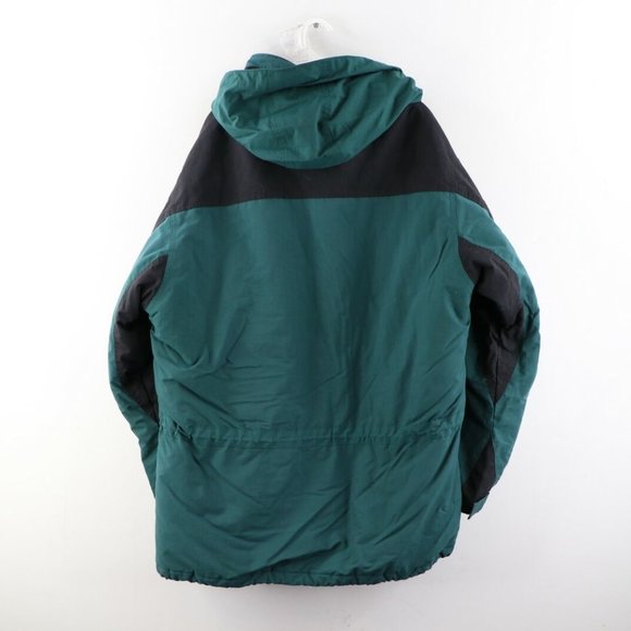 Vintage LL Bean Color Block Insulated Parka Jacket - Picture 5 of 7